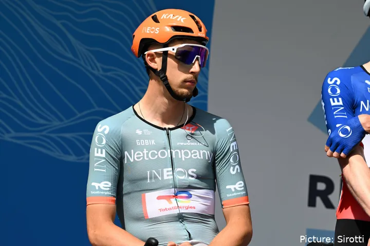 Kevin Vauquelin ahead of stage 1 at the 2026 Tour Auvergne-Rhône-Alpes