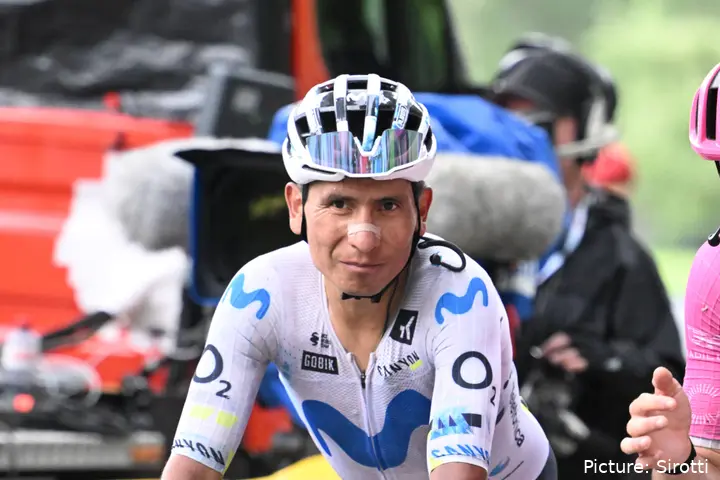 Nairo Quintana at the 2026 Tour de Suisse