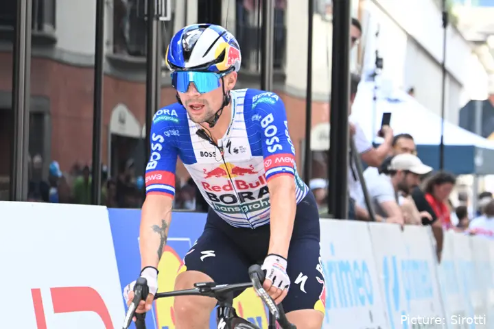 Primoz Roglic at the 2026 Tour de Suisse