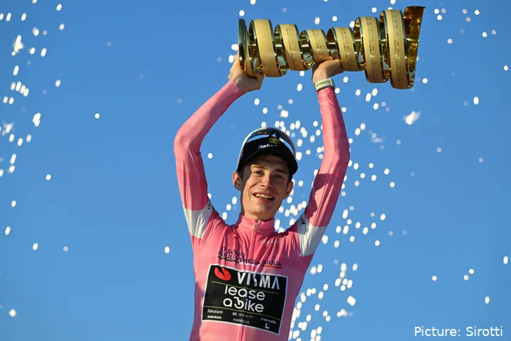 Jonas Vingegaard won the 2026 Giro d'Italia