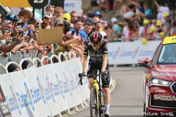 Jonas Vingegaard at the 2026 Tour de France&nbsp;