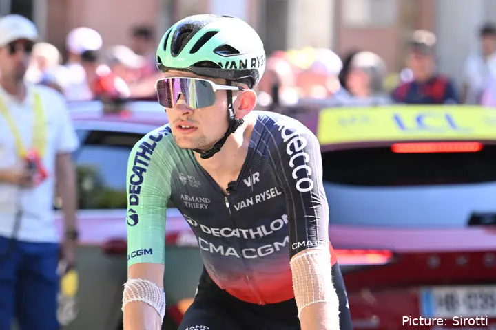 Paul Seixas at the Tour de France