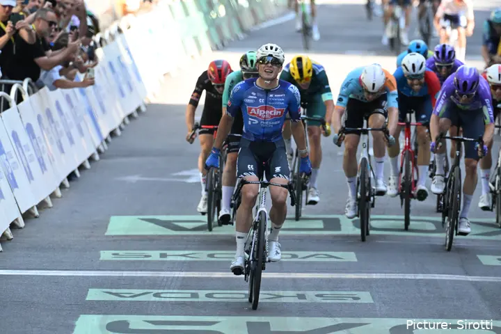 Jasper Philipsen, stage winner and top sprinter