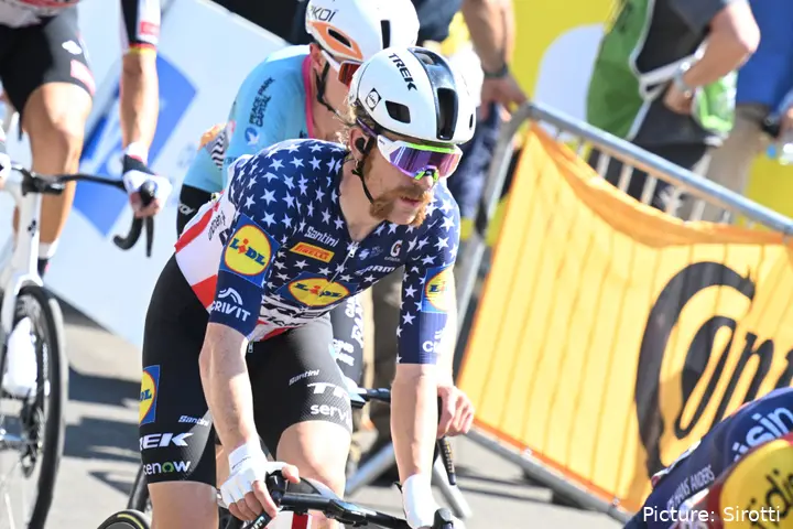 Quinn Simmons has been close, but hasn't been able to win at this Tour de France
