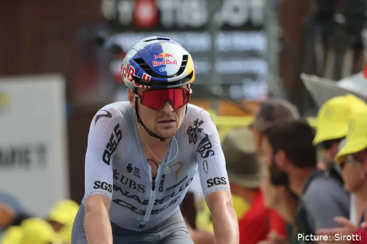 Tom Pidcock at the 2026 Tour de France