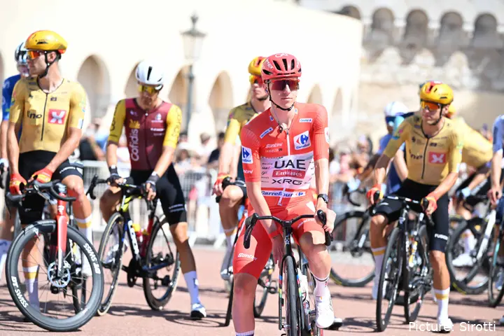 Tadej Pogacar, UAE rider.
