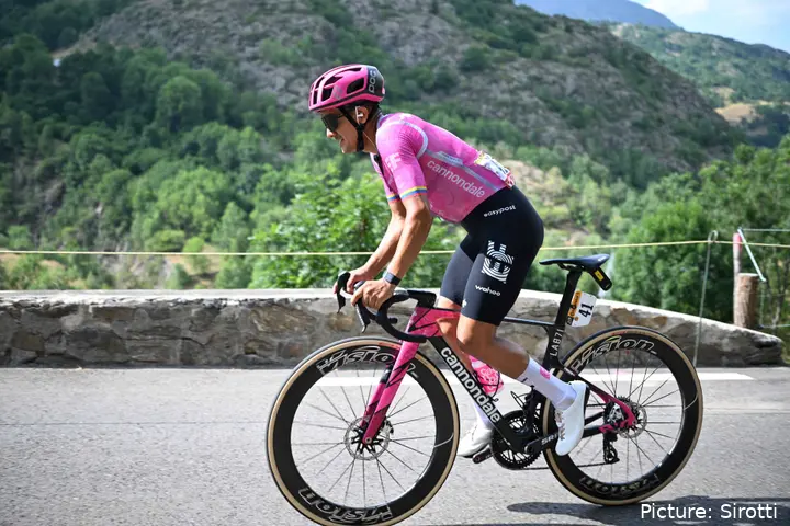 Carapaz at the 2026 Tour de France
