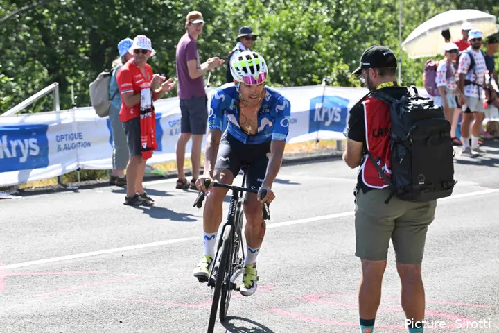 Romo, Tour de France rider.