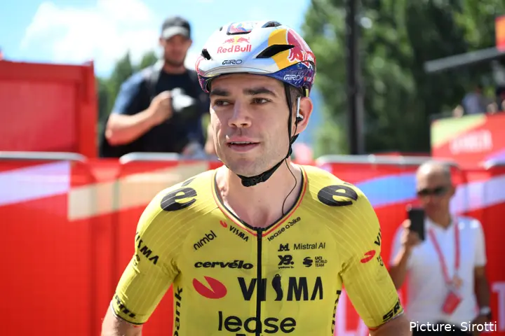 Wout van Aert ahead of stage 4 at the 2026 Vuelta a Espana