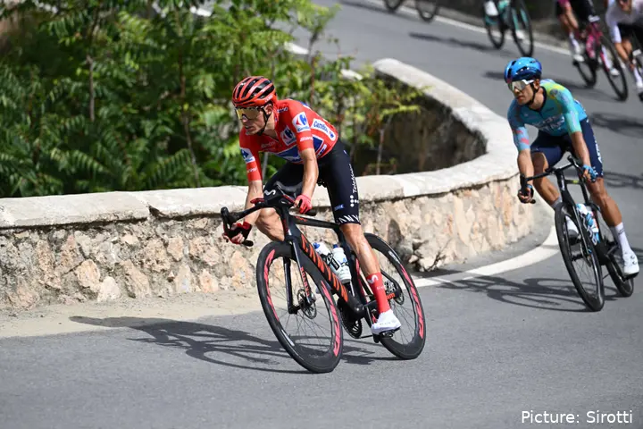 Enric Mas at the 2026 Vuelta a Espana