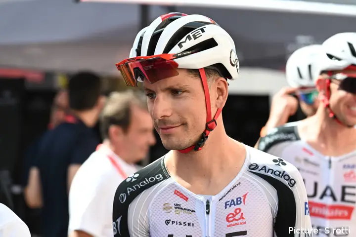 Joao Almeida at the 2026 Vuelta a Espana