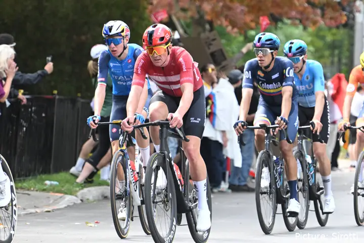 Mads Pedersen at the Montréal 2026 World Championships