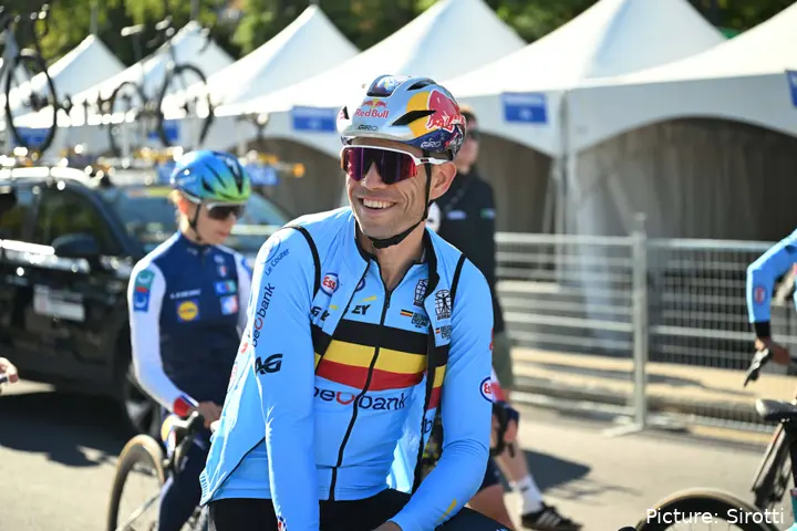 Wout van Aert ahead of the 2026 World Championships in Montreal