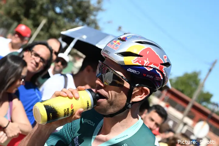 Wout van Aert at the 2026 Vuelta a Espana