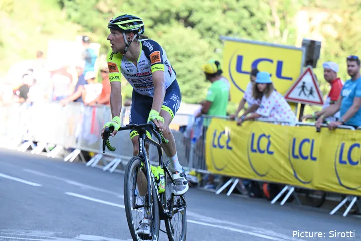 Taco van der Hoorn bei der Tour de France 2022