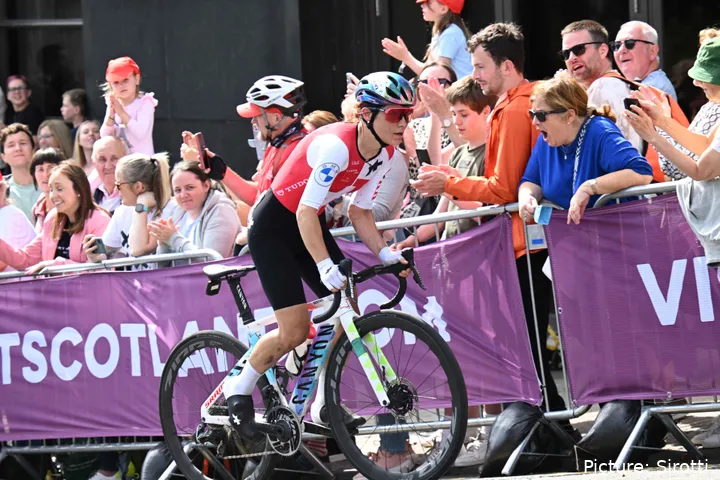 Elise Chabbey im rennen