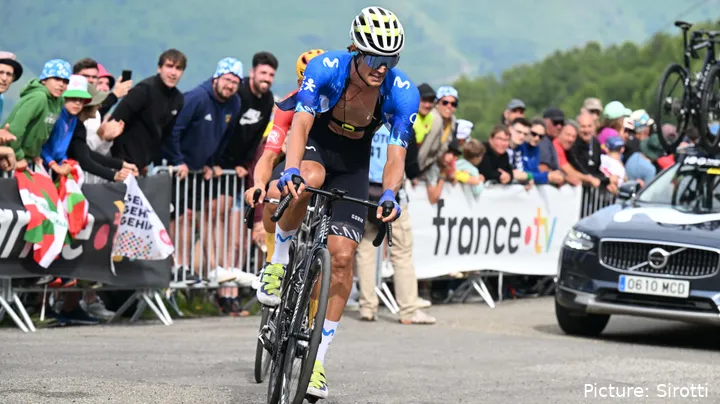 Javier Romo wurde 12. beim Criterium du Dauphiné. @Sirotti