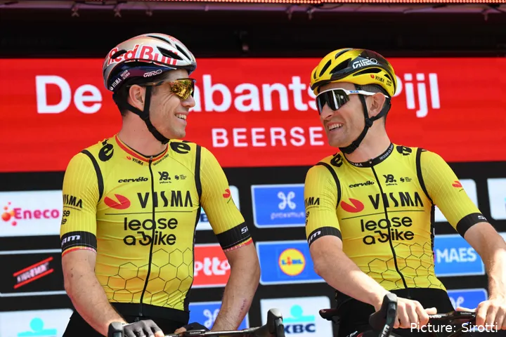 Tiesj Benoot und Wout van Aert