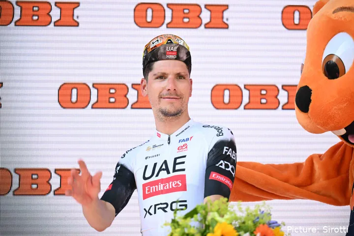 Joao Almeida bei der Tour de Suisse