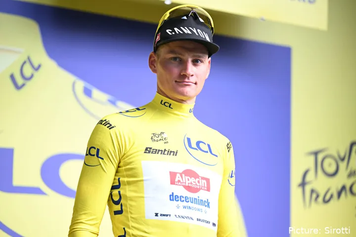 Einer der Stars der Tour de France 2025: Mathieu van der Poel
