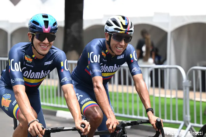 Harold Tejada und Egan Bernal