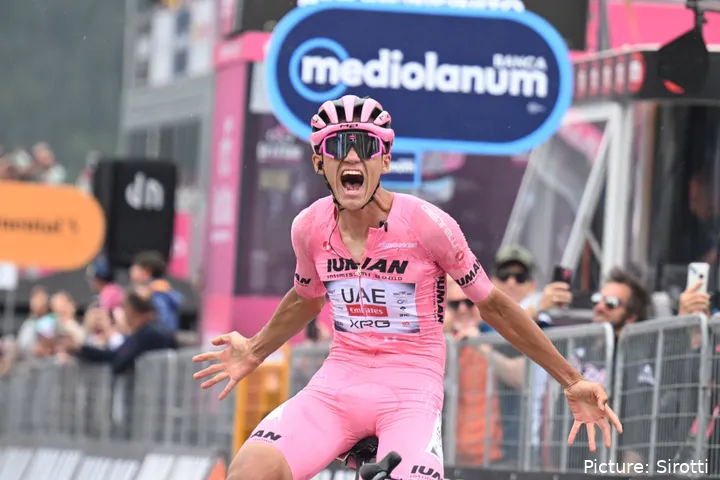 Isaac del Toro sollte den Giro d'Italia 2026 für die VAE anführen