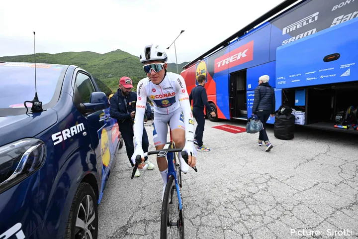 Mathias Vacek stand beim diesjährigen Giro d’Italia im Rampenlicht. @Sirotti