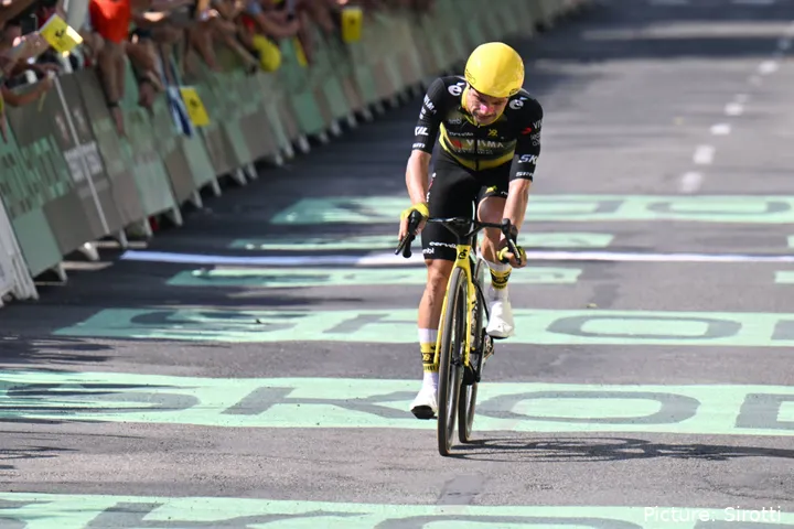 Victor Campenaerts bei der Tour de France 2025 – Etappe 15 Zweiter