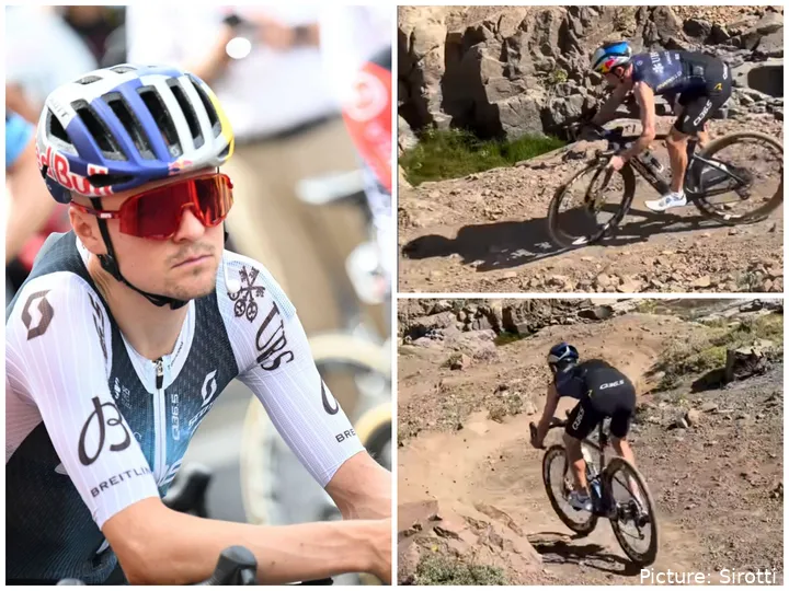 Tom Pidcock genießt die natürlichen Mountainbike-Trails in Chile