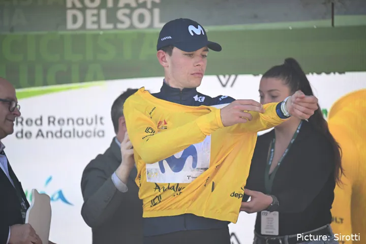 Iván Romeo bei der Vuelta a Andalucía 2026.