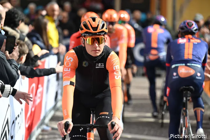 Magnus Sheffield bei Tirreno–Adriatico