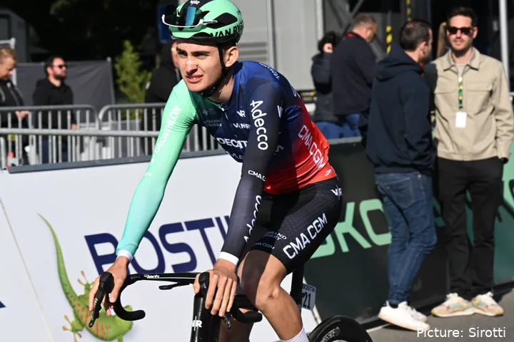 Paul Seixas bei Lüttich–Bastogne–Lüttich 2026