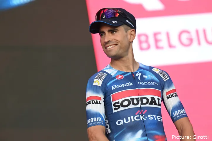 Mikel Landa, beim Giro 2025 mit Soudal Quick-Step