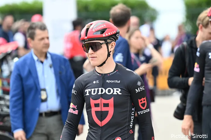 Michael Storer vor Etappe 6 beim Giro d’Italia 2026