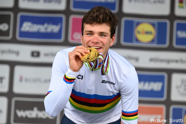 Lorenzo Milesi ist U23-Weltmeister der Straßen-WM 2023