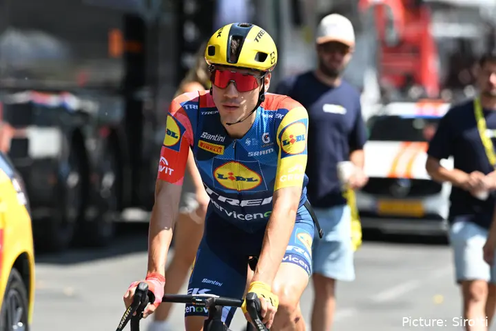 Juan Ayuso bei der Tour de France 2026