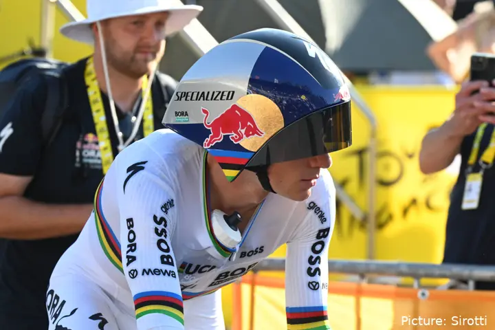 Evenepoel, Red Bull-Fahrer bei der Tour de France