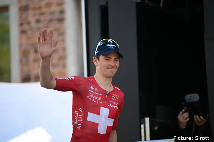 Mauro Schmid bei La Flèche Wallonne 2026