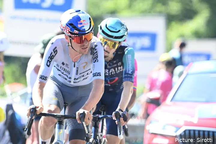 Tom Pidcock auf Etappe 10 der Tour de France 2026