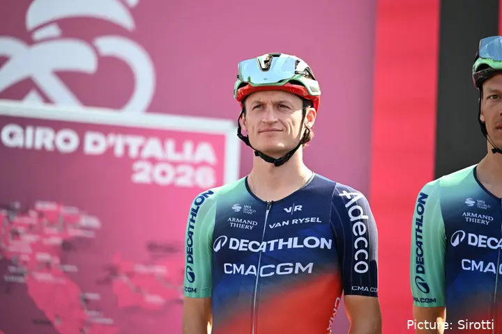 Felix Gall vor Etappe 20 des Giro d’Italia 2026