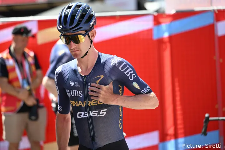 Eddie Dunbar vor Etappe 4 der Vuelta a España 2026