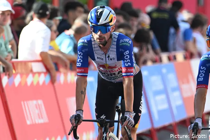 Primož Roglič bei der Vuelta a España