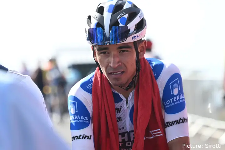 Santiago Buitrago bei der Vuelta a España 2026.