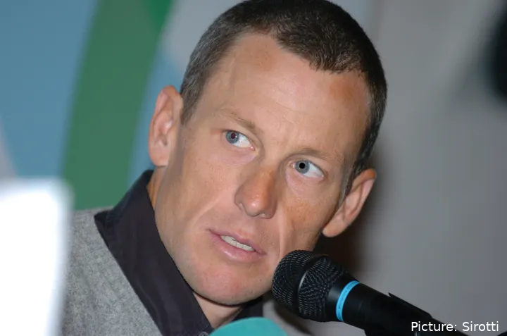 Lance Armstrong was ooit een Amerikaans icoon