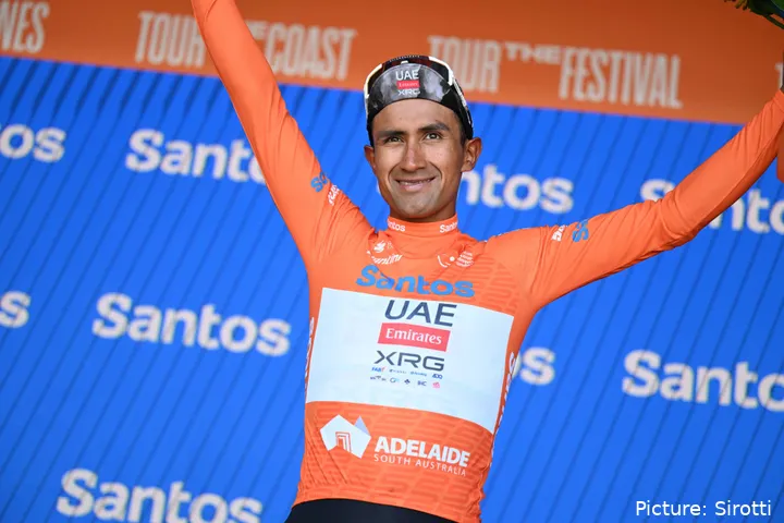 Jhonatan Narvaez van UAE won de Tour Down Under 2025