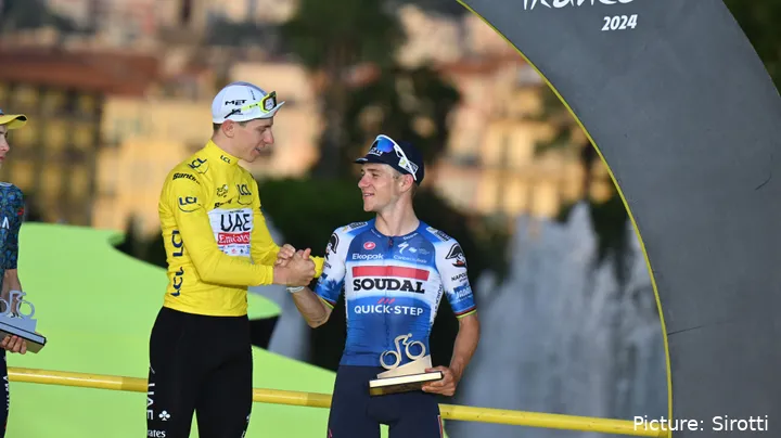 Remco Evenepoel was een van de beste renners in 2024