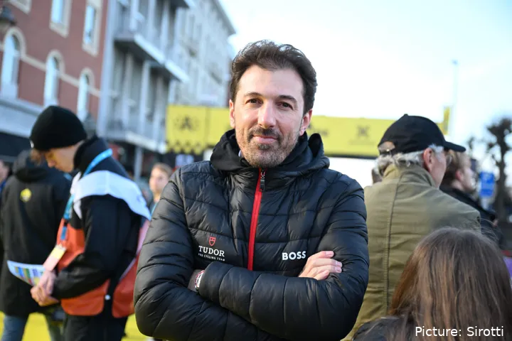 Fabian Cancellara is een voormalig winnaar van Strade Bianche