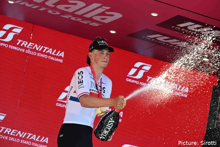 Tarling won de tijdrit in etappe 2