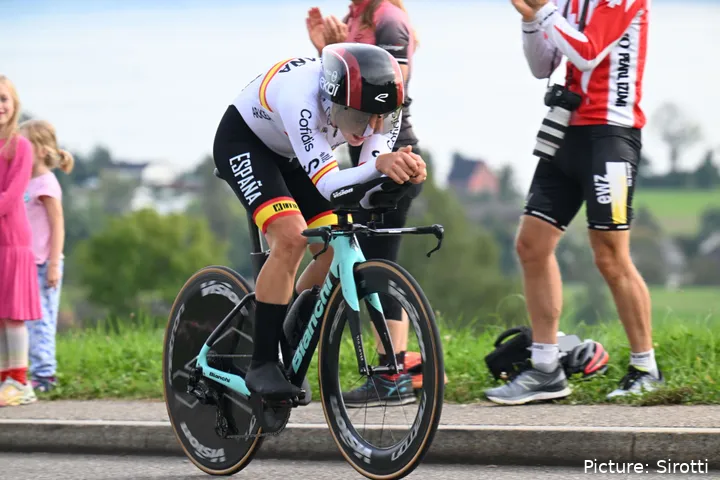 Tijdrijden is een van de sterke punten van Raúl García Pierna