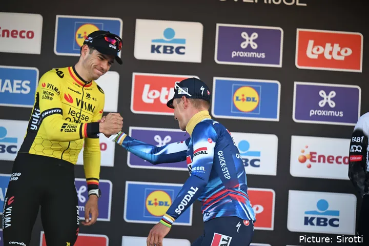 Evenepoel en Van Aert hebben beiden geleden onder de Belgische pers in 2025